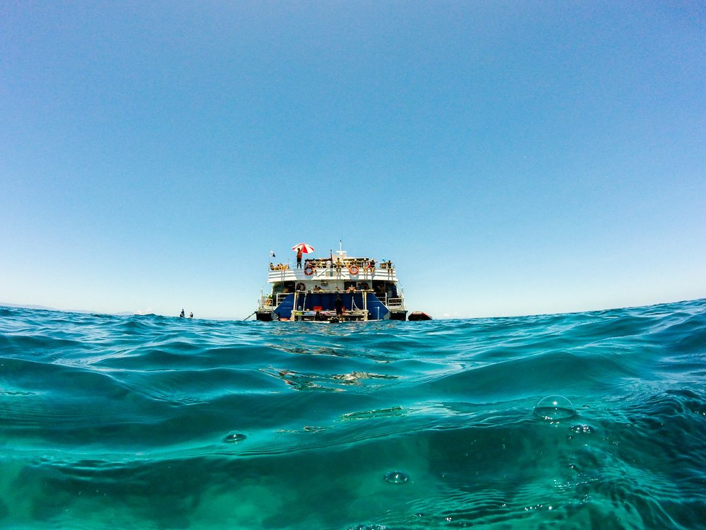  The boat, the Ocean, the Great Barrier Reef... we couldn't have asked for anything else. 